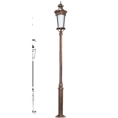 LI-8241-50054 Decorative Outdoor Pole Light